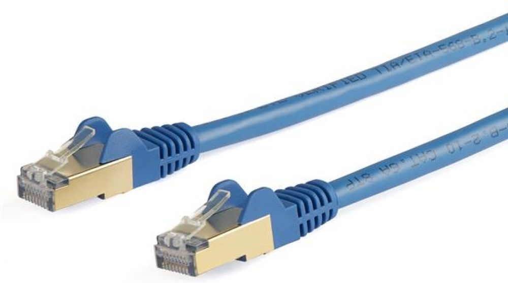 StarTech.com 10m CAT6a netwerkkabel - blauw