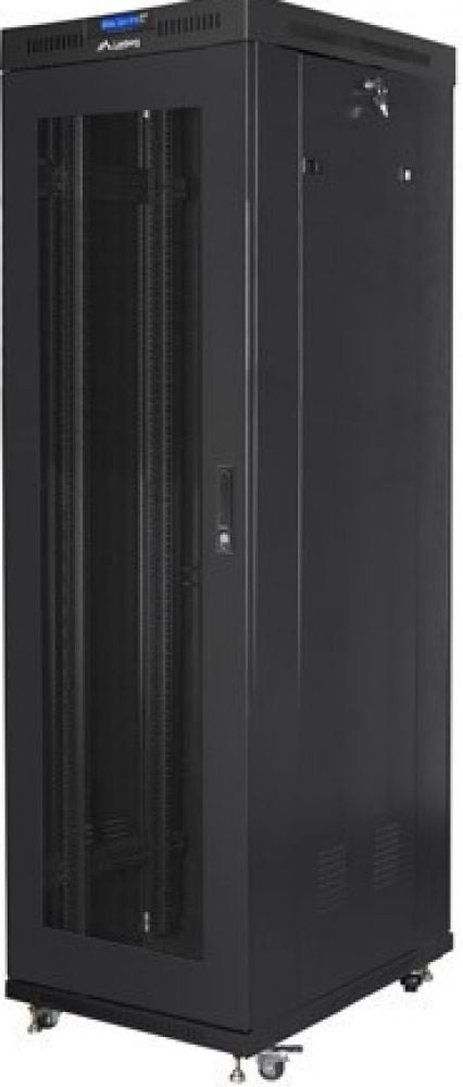 LANBERG 19" 42U 600X1000 SCHWARZ LCD PERFORIERTE TÜR LANBERG
