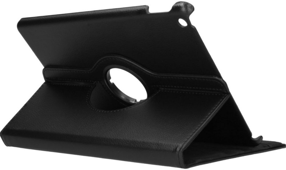 Accezz 360° draaibare Bookcase iPad 9 (2021) 10.2 inch / iPad 8 (2020) 10.2 inch / iPad 7 (2019) 10.2 inch - Zwart