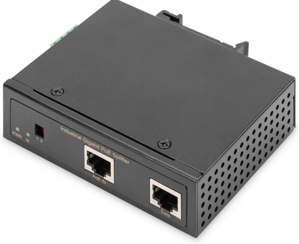 DIGITUS Professional DN-651111 - PoE splitter (DIN-montagerail  extern)