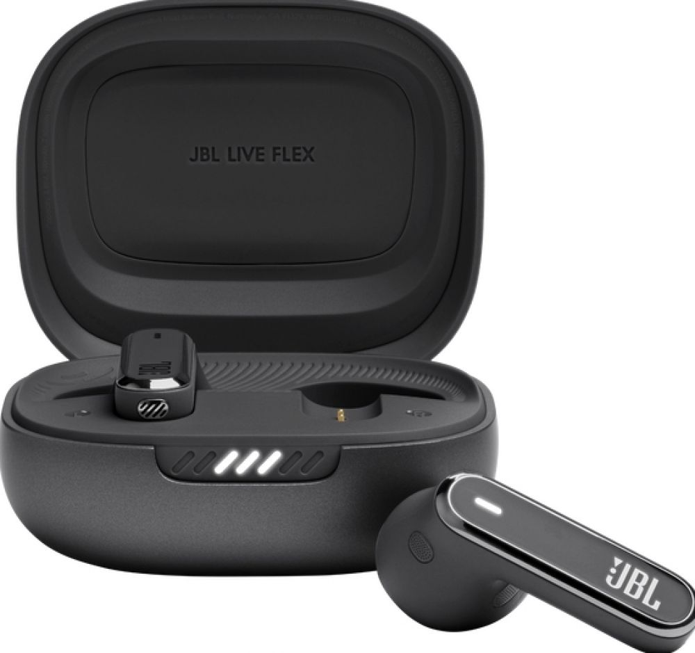 JBL LIVE Flex - Werkelijk draadloze koptelefoon met micro