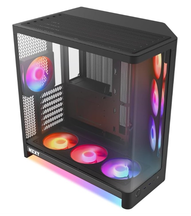 NZXT H6 RGB+ Black - Behuizing