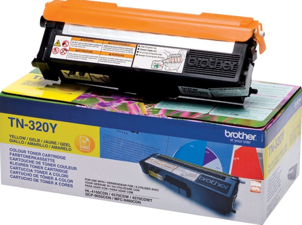 BROTHER Brother TN320Y - Geel