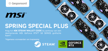 MSI RTX 50-serie Spring Promo