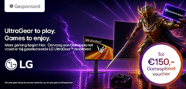 Krijg een Gamesplanet voucher bij aankoop van geselecteerde LG monitoren