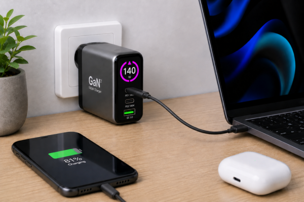 Waarom kiezen voor een GaN charger?