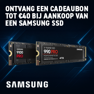 Bekijk deze Samsung SSD actie